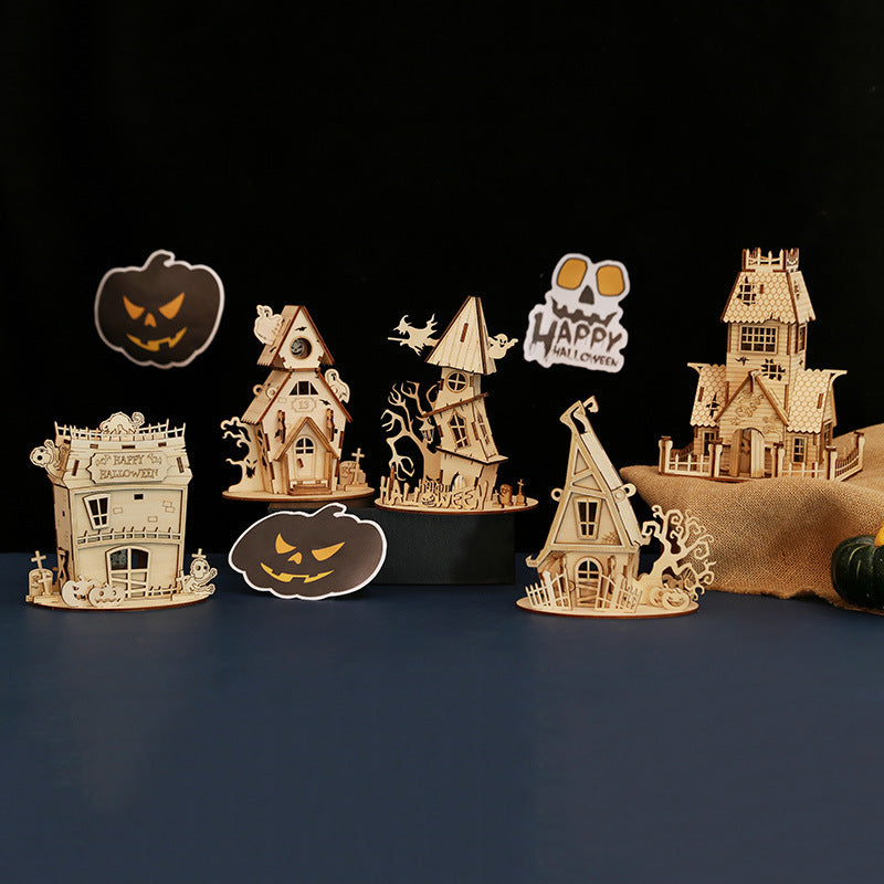 Halloween Wooden House Puzzle - photo 2