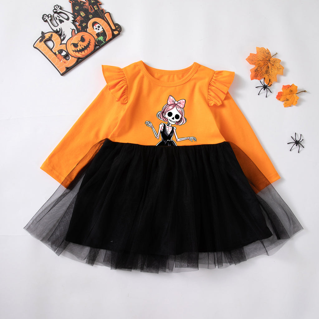 Girls Halloween Party Dress