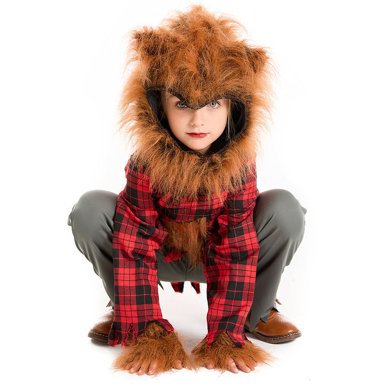 Kids Brown Werewolf Costume - photo 2