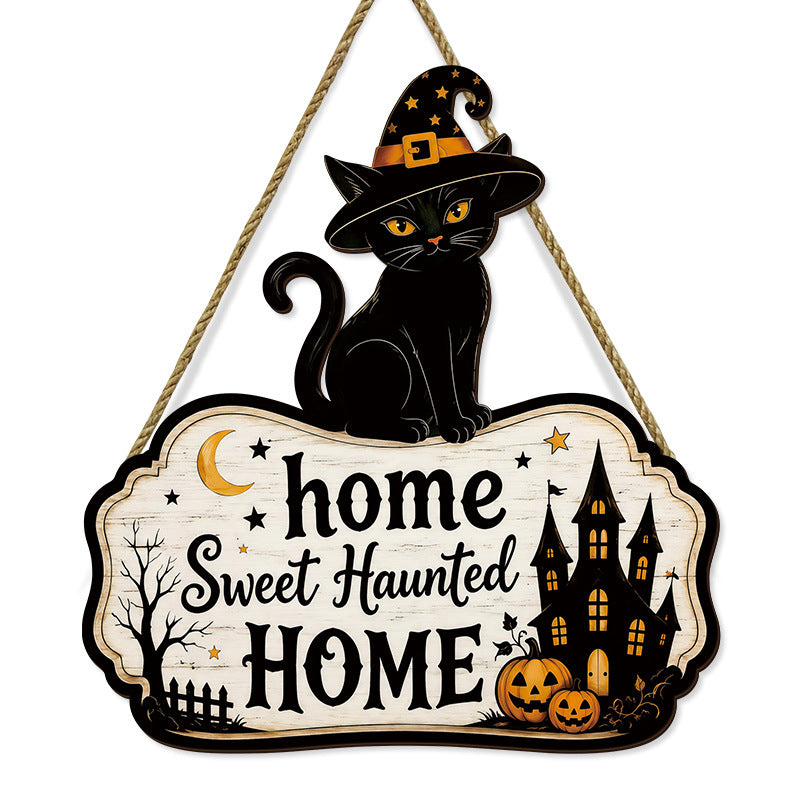 Black Cat Door Sign - photo 5