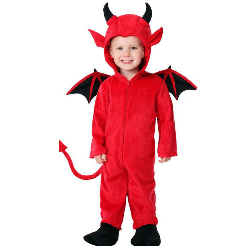Kids Red Devil Costume - photo 6