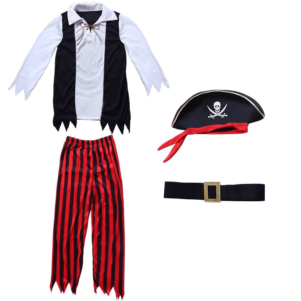 Boys Pirate Costume with Hat - photo 5