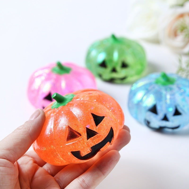 Pumpkin Head Squishy Toy - photo 3