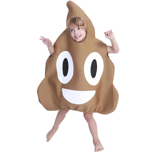 Kids Poop Emoji Costume - photo 1