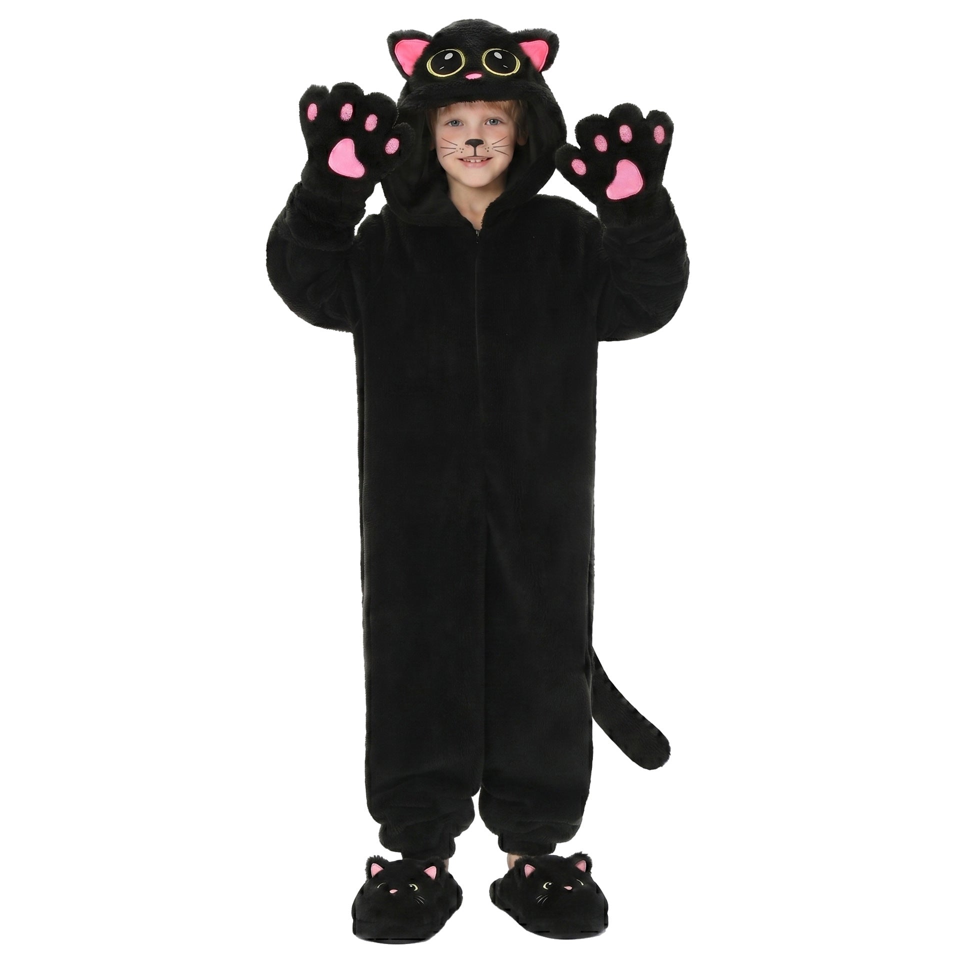 Kids Black Cat Costume - photo 5