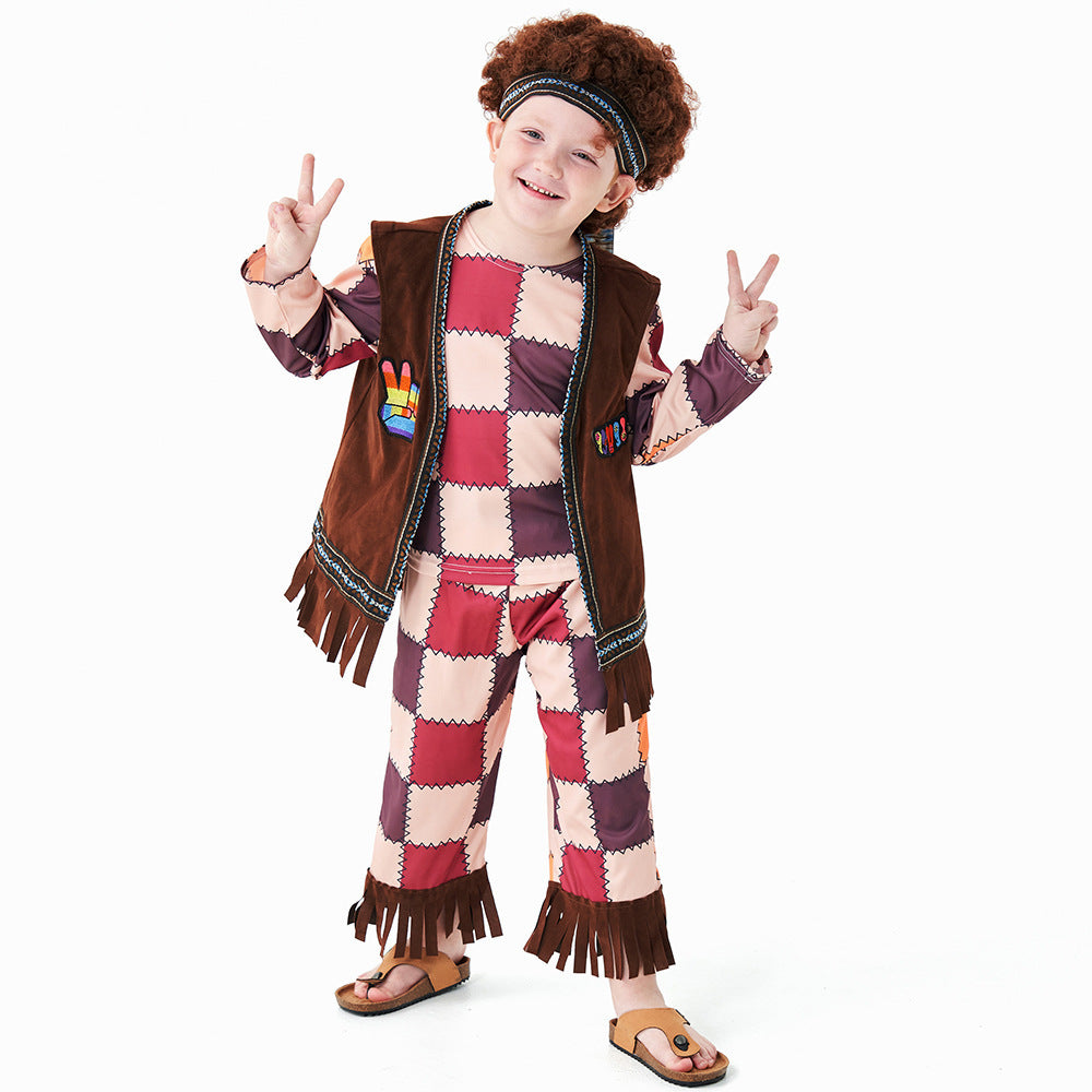 Kids 70s Hippie Costume - photo 4