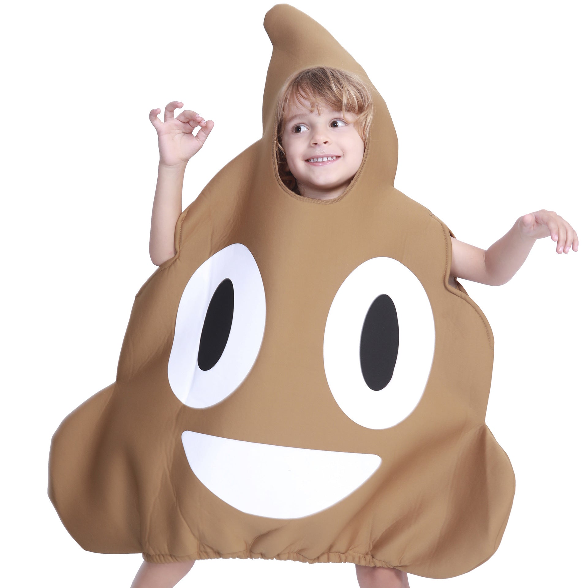 Kids Poop Emoji Costume - photo 4