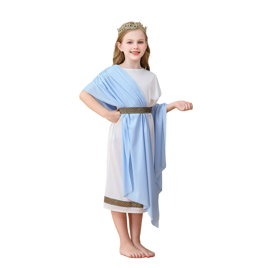 Kids Greek Goddess Toga Costume - photo 2