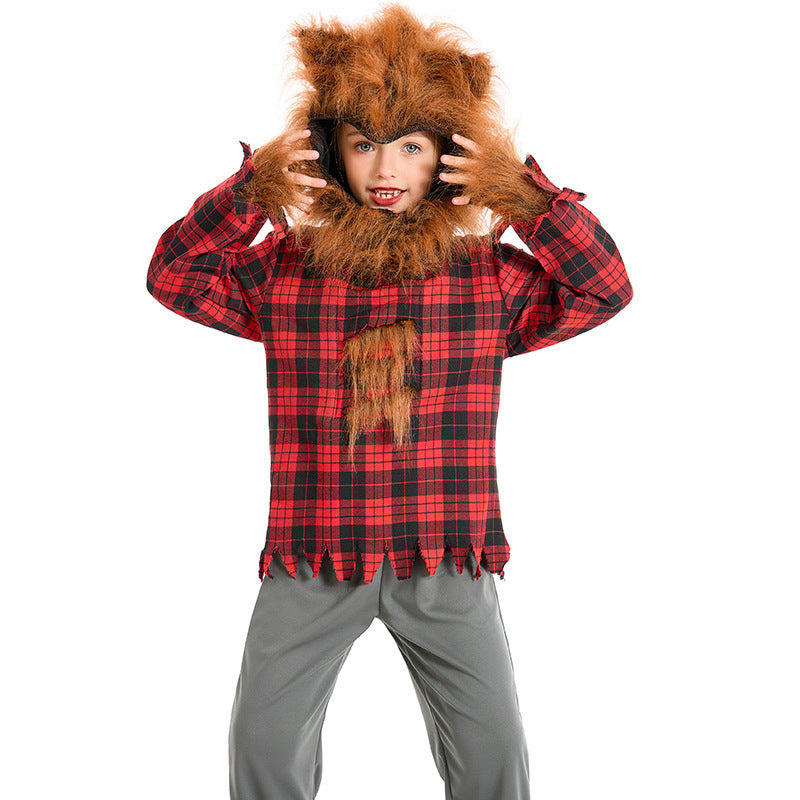 Kids Brown Werewolf Costume - photo 4