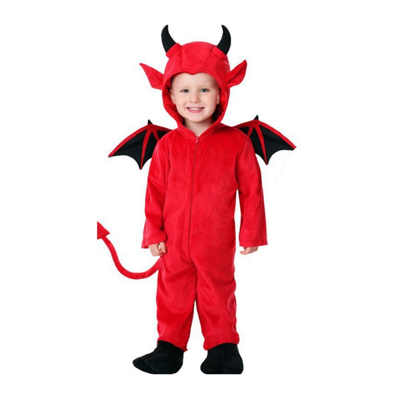 Kids Red Devil Costume - photo 2