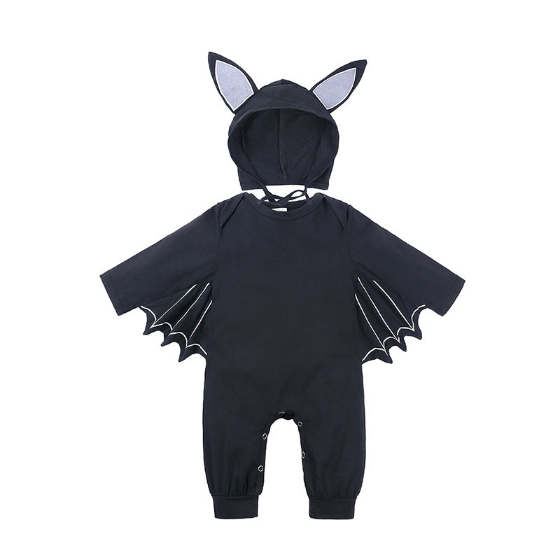 Baby Bat Wing Cotton Romper