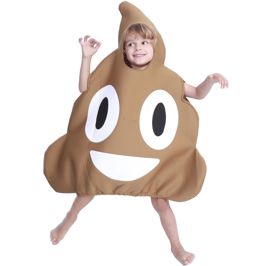 Kids Poop Emoji Costume - photo 2