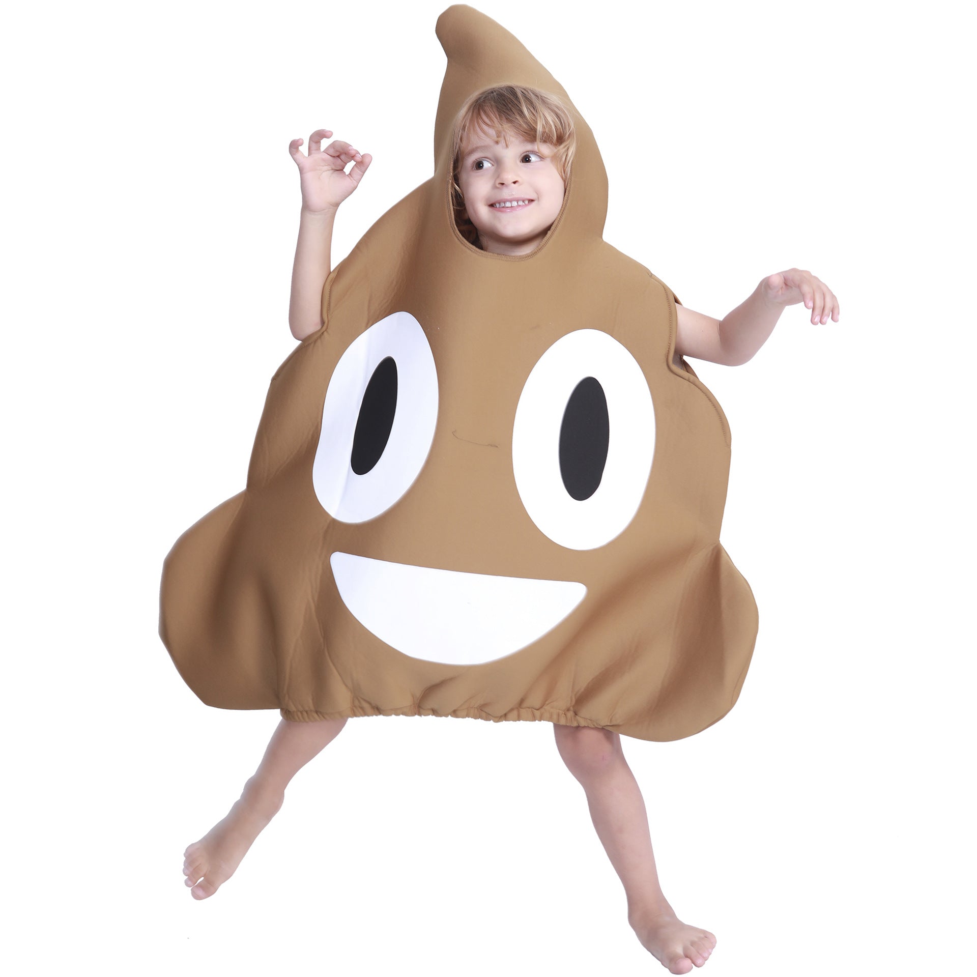 Kids Poop Emoji Costume - photo 2