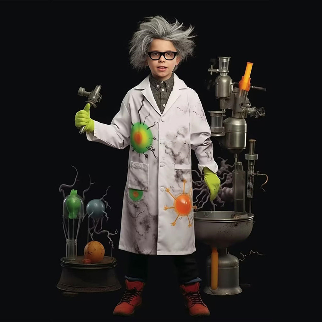 Kids Scientist Lab Coat Costume