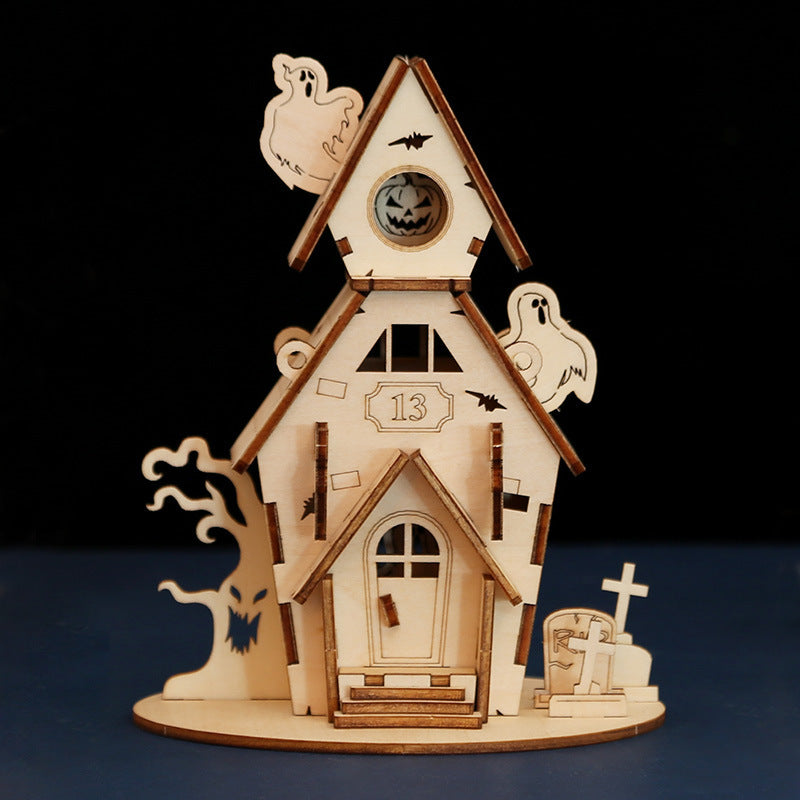 Halloween Wooden House Puzzle - photo 5