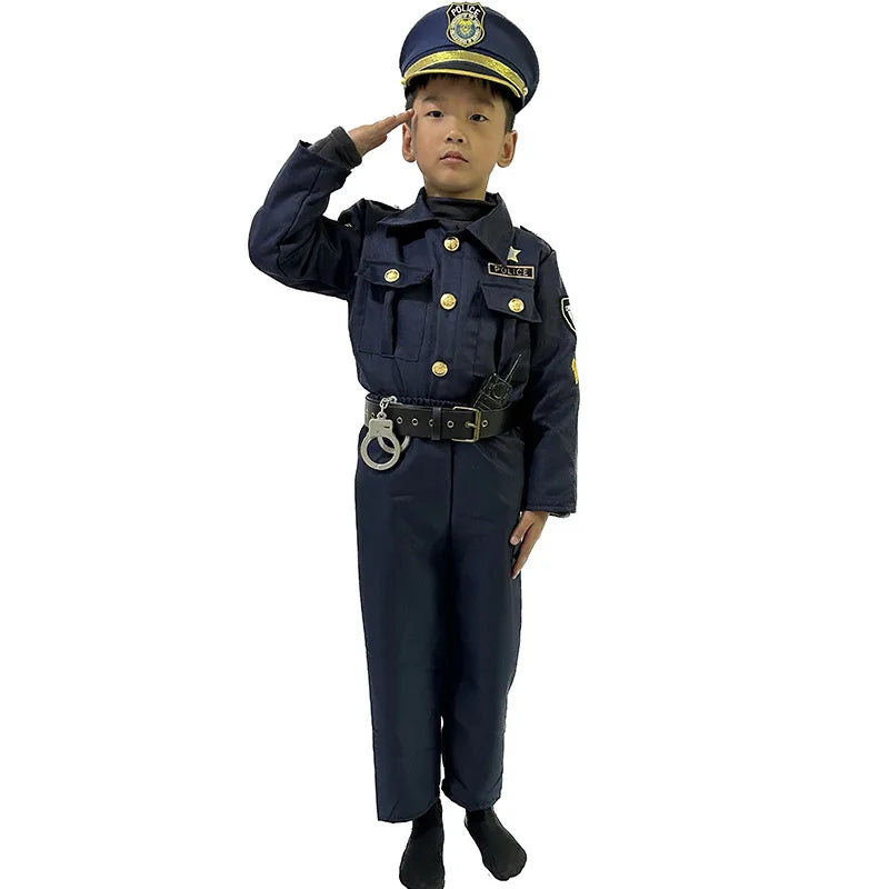 Kids Police Officer Costume