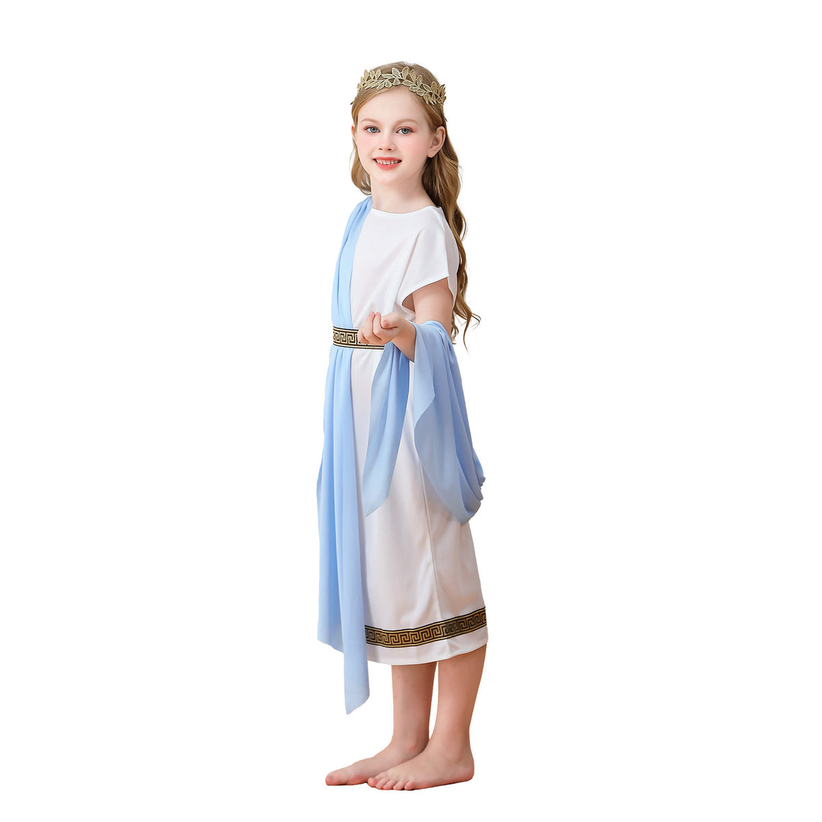 Kids Greek Goddess Toga Costume - photo 3