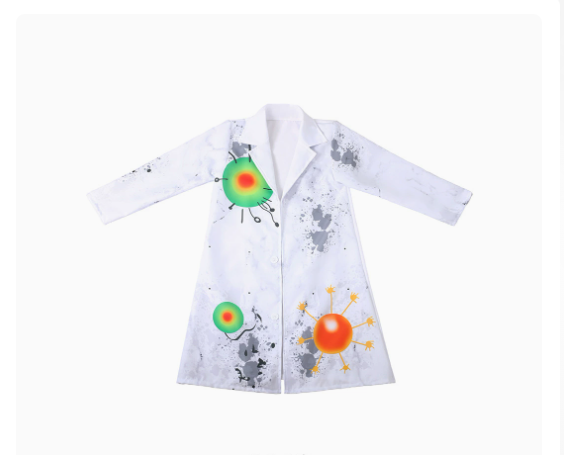 Kids Scientist Lab Coat Costume
