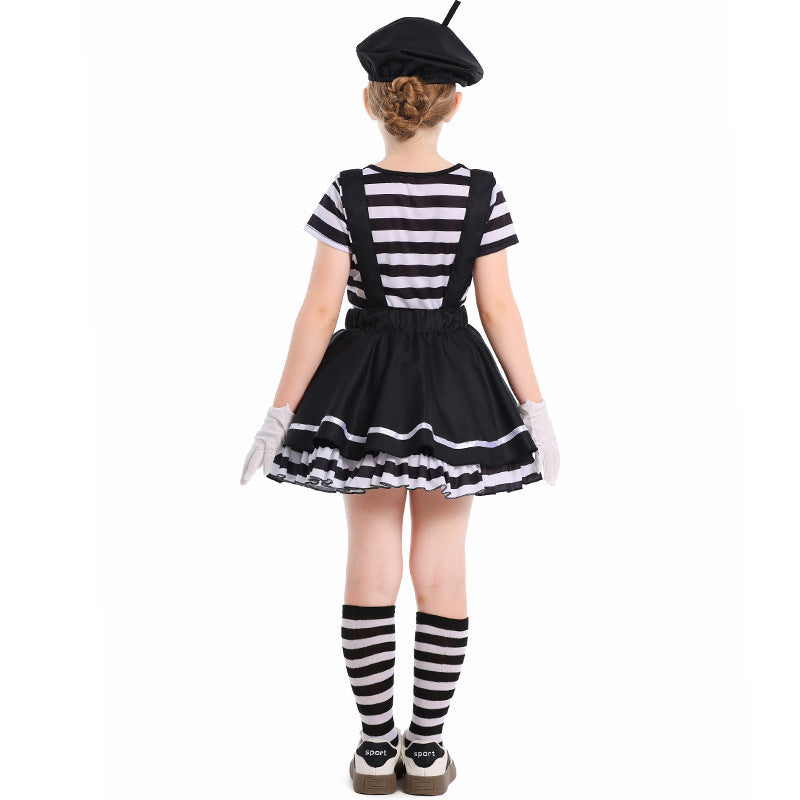 Kids Pantomime Clown Costume