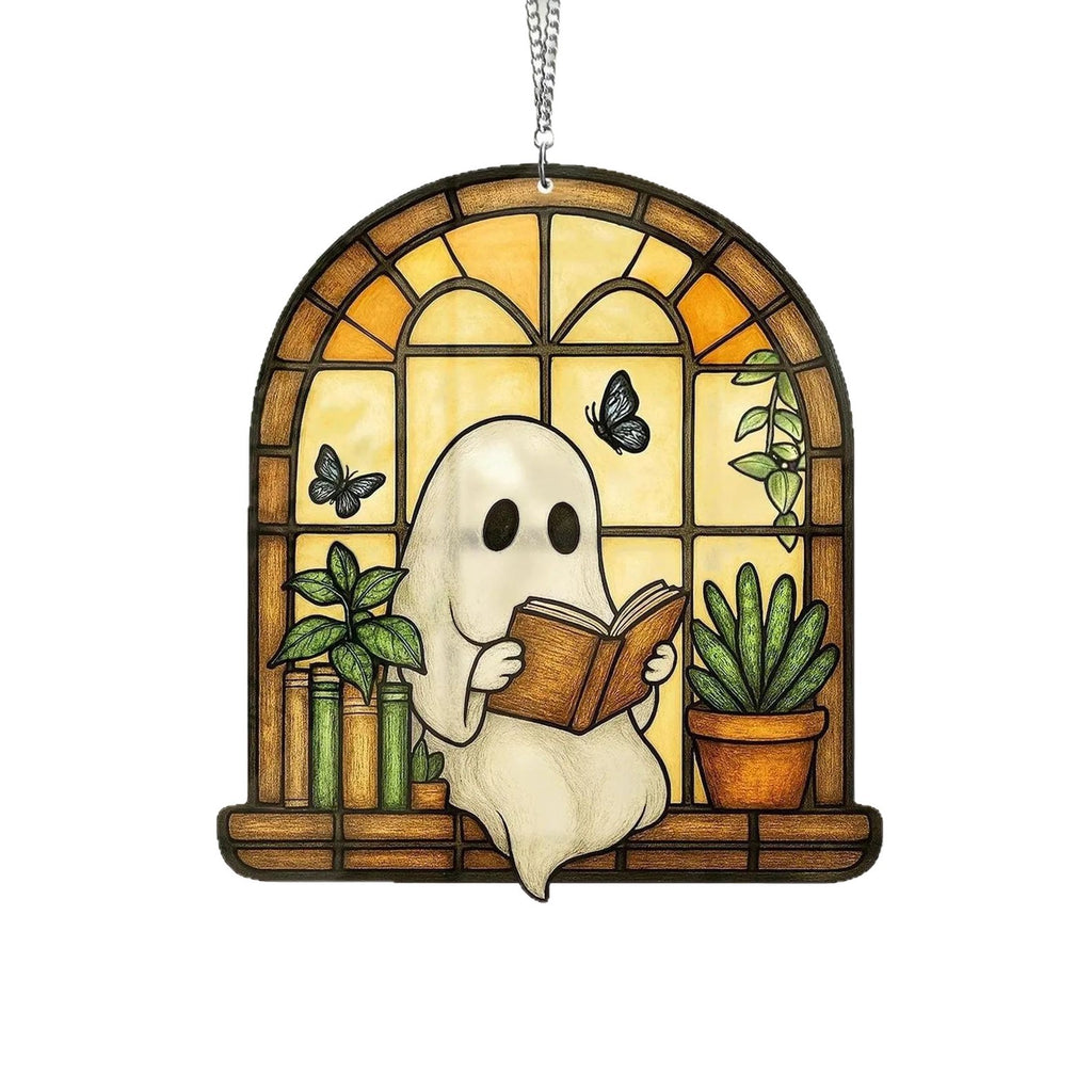 Ghost Suncatcher Ornament - photo 3
