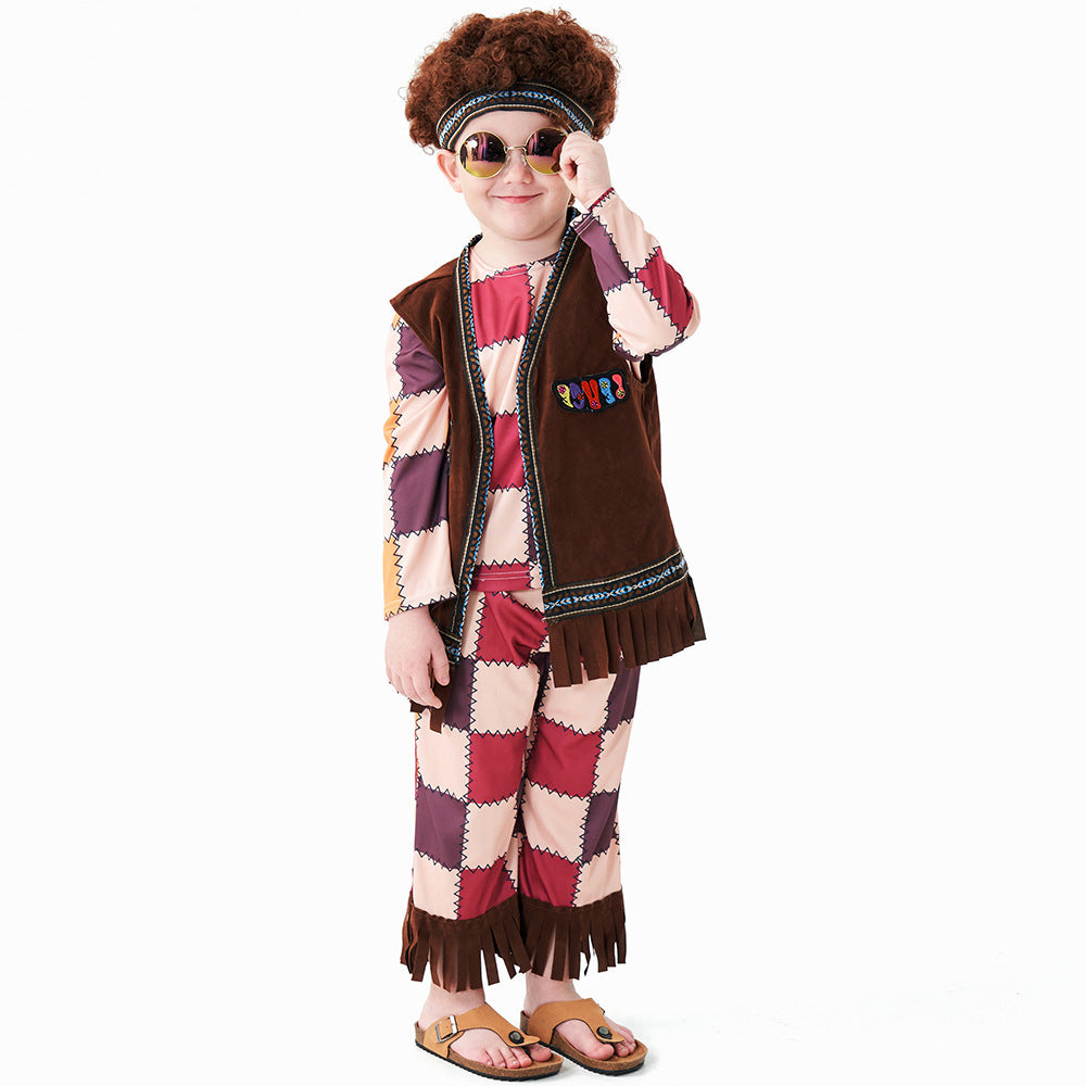 Kids 70s Hippie Costume - photo 5