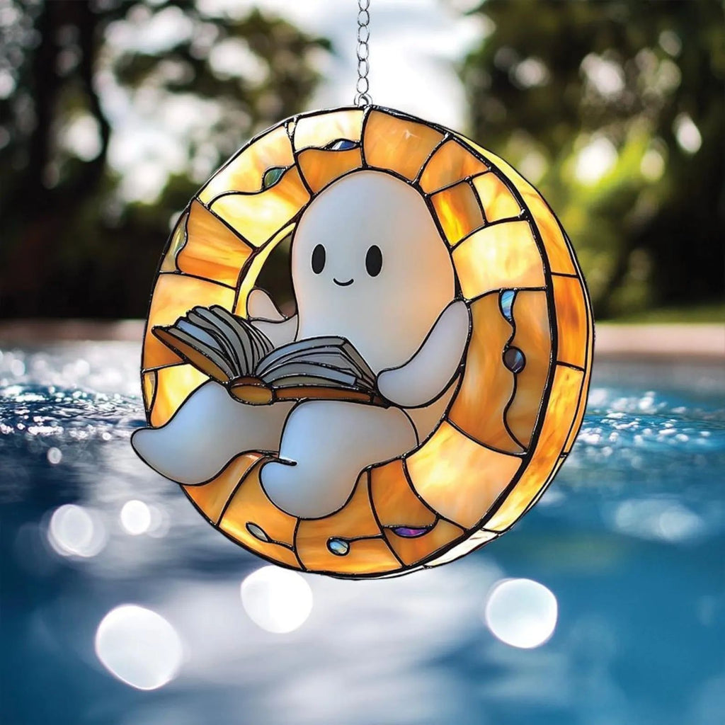 Ghost Suncatcher Ornament - photo 4