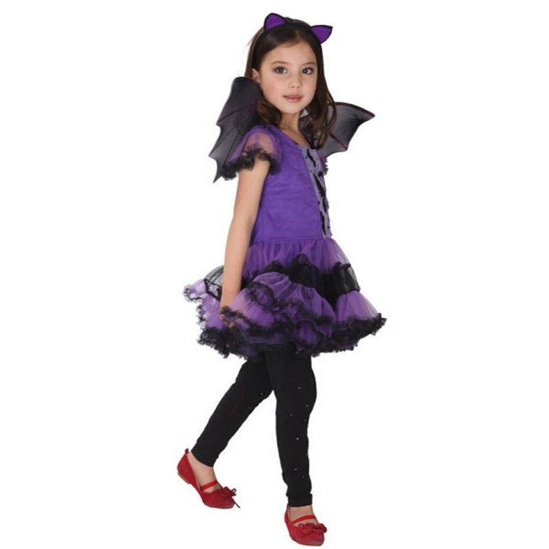 Toddler Girl Bat Costume Dress - photo 3