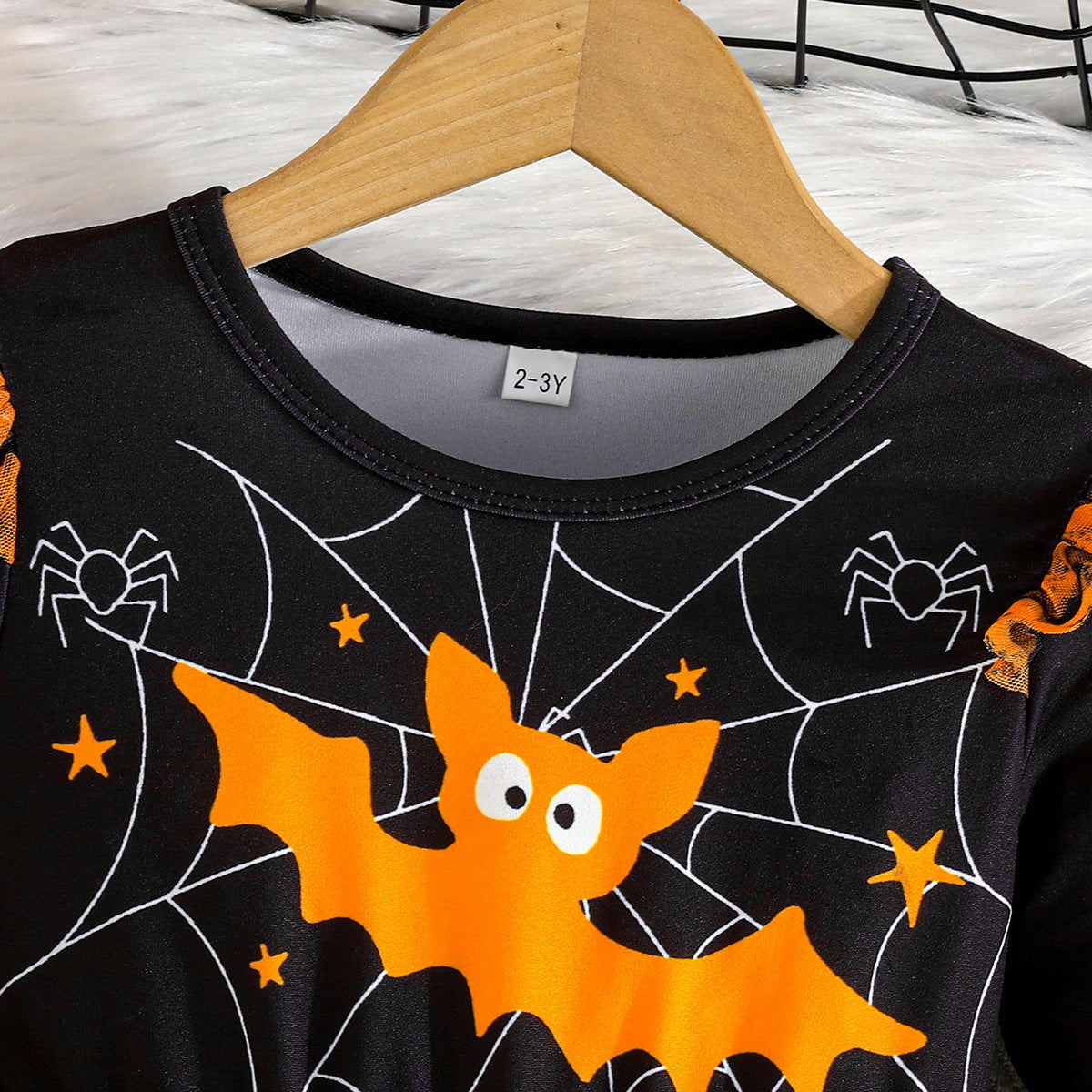 Girls Bat Wing Tutu Dress