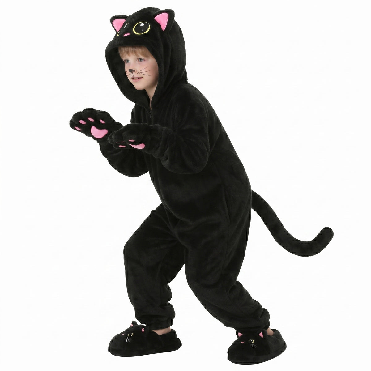 Kids Black Cat Costume - photo 3