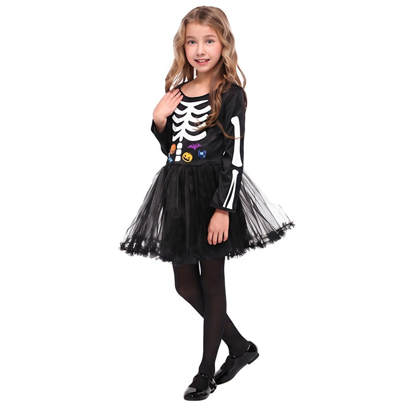 Kids Skeleton Reaper Costume - photo 4
