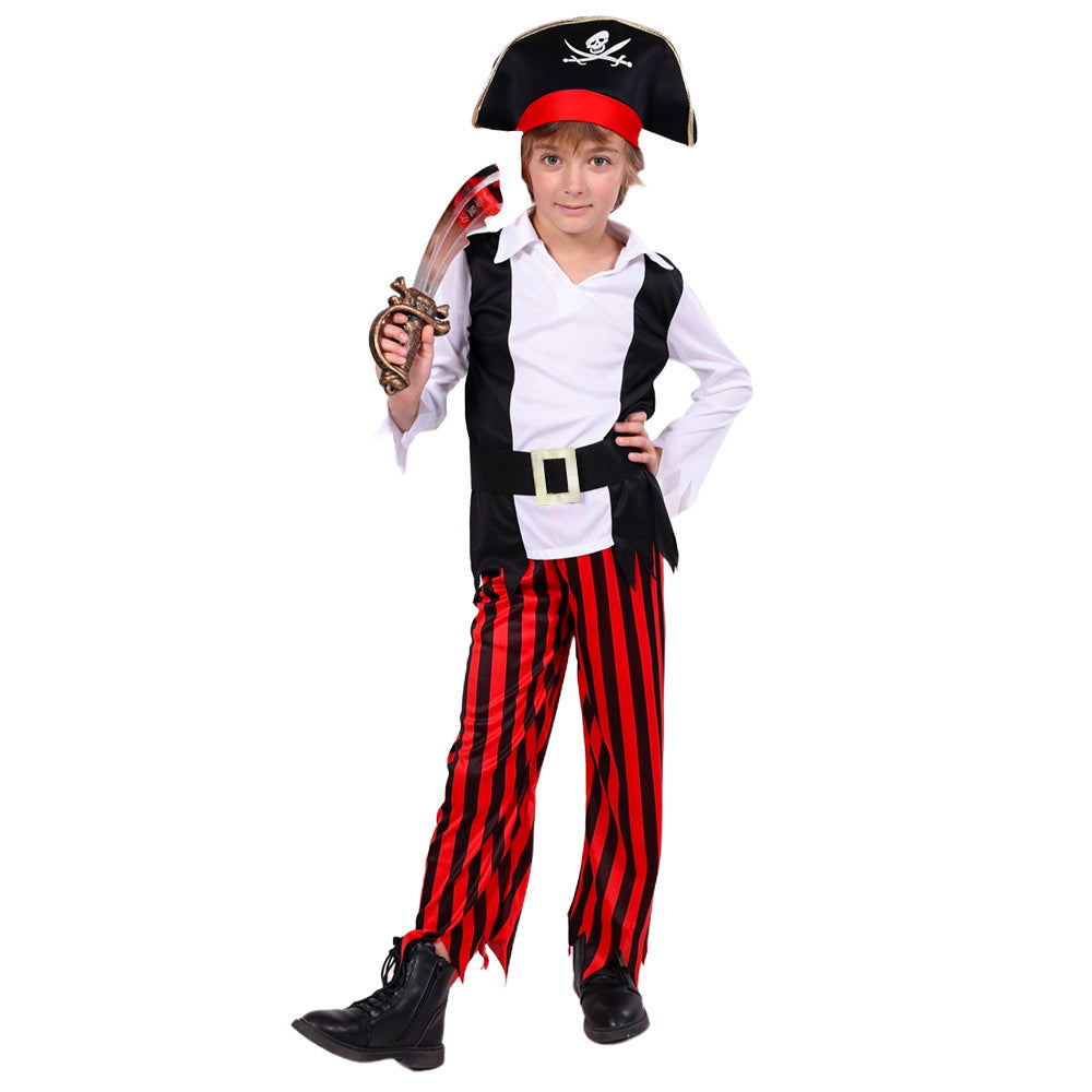 Boys Pirate Costume with Hat - photo 4