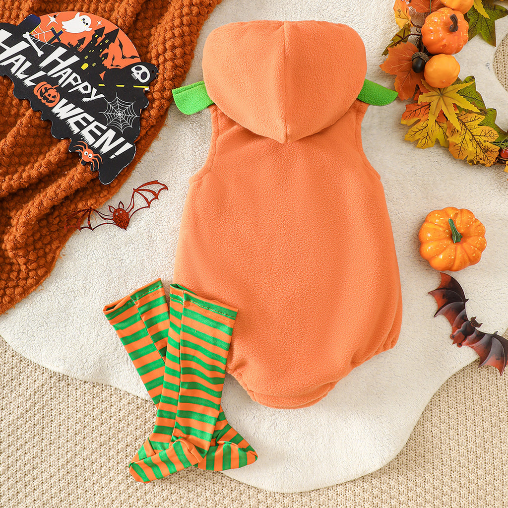 Baby Pumpkin Onesie Set - photo 4