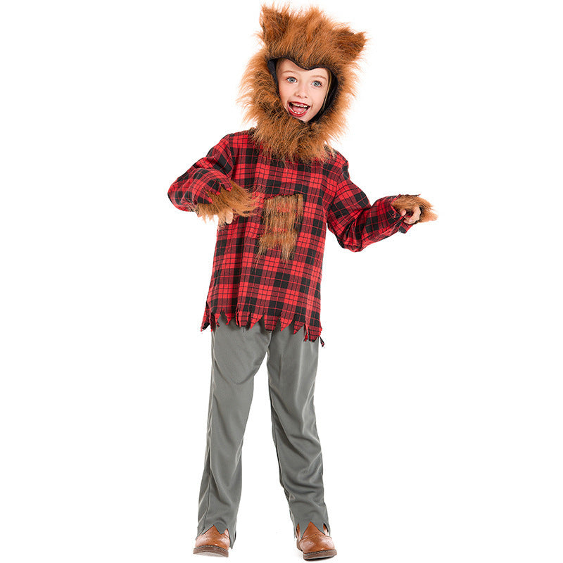 Kids Brown Werewolf Costume - photo 6
