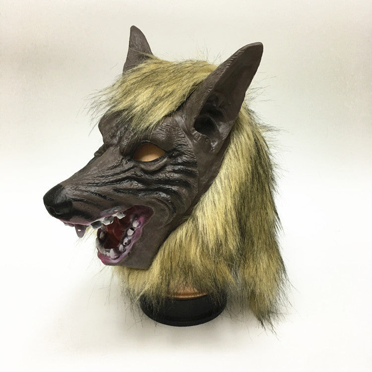 Rubber Wolf Head Mask and Hands - photo 5
