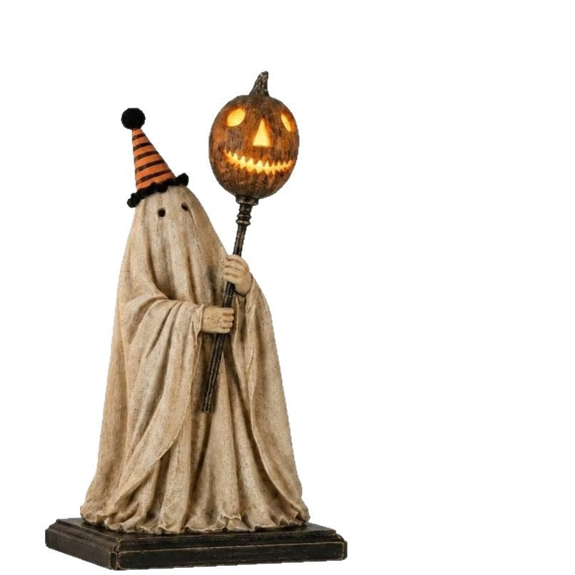 Glow Pumpkin Wand Ghost - photo 3