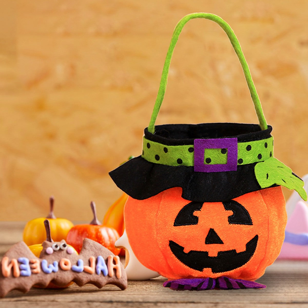 Witch Pumpkin Candy Tote - photo 5