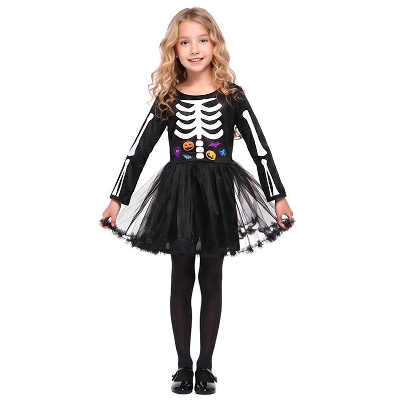 Kids Skeleton Reaper Costume - photo 6