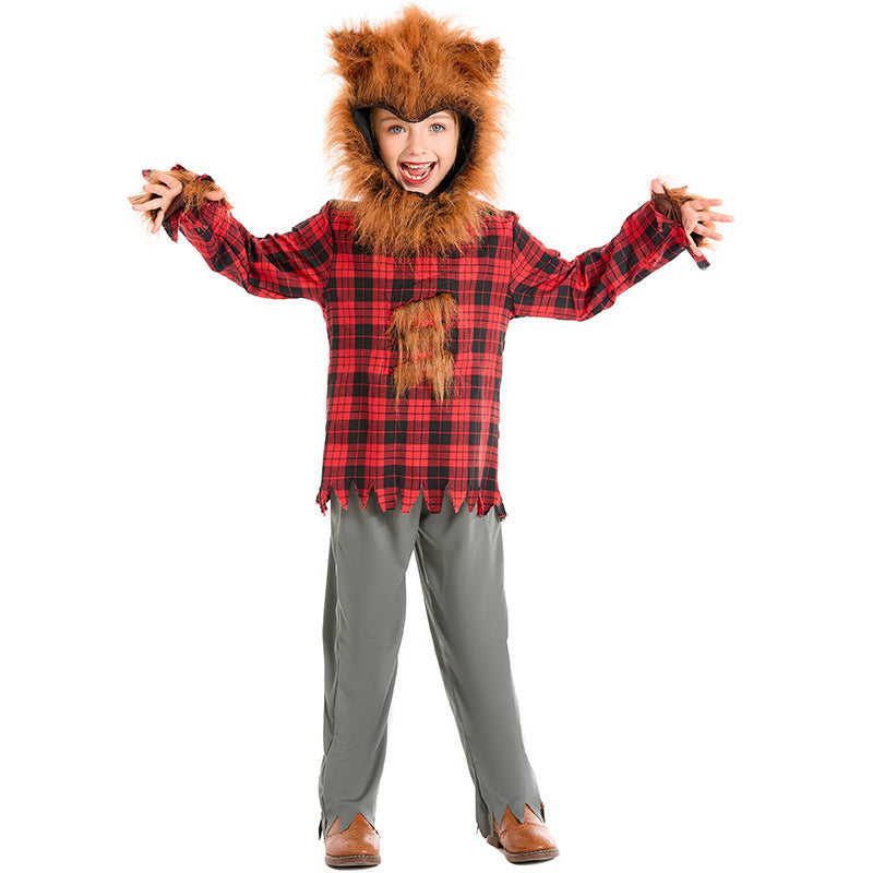 Kids Brown Werewolf Costume - photo 3