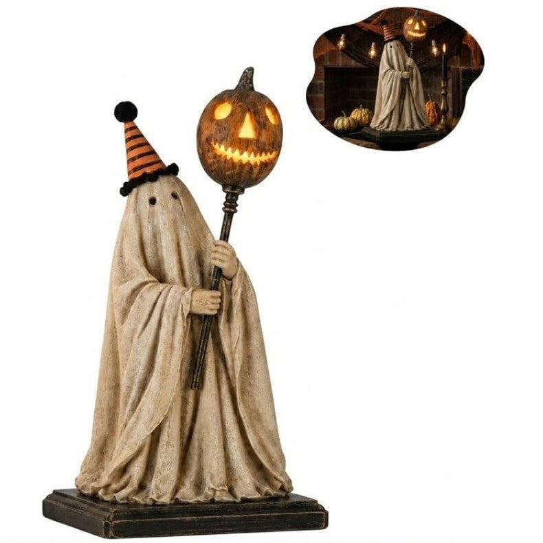 Glow Pumpkin Wand Ghost - photo 2