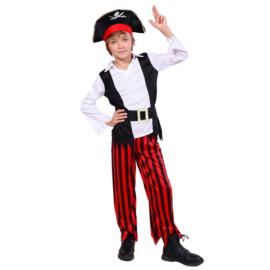 Boys Pirate Costume with Hat - photo 2
