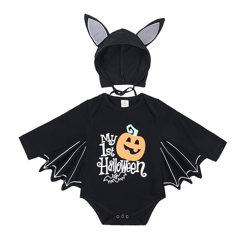 Baby Bat Hooded Romper - photo 4