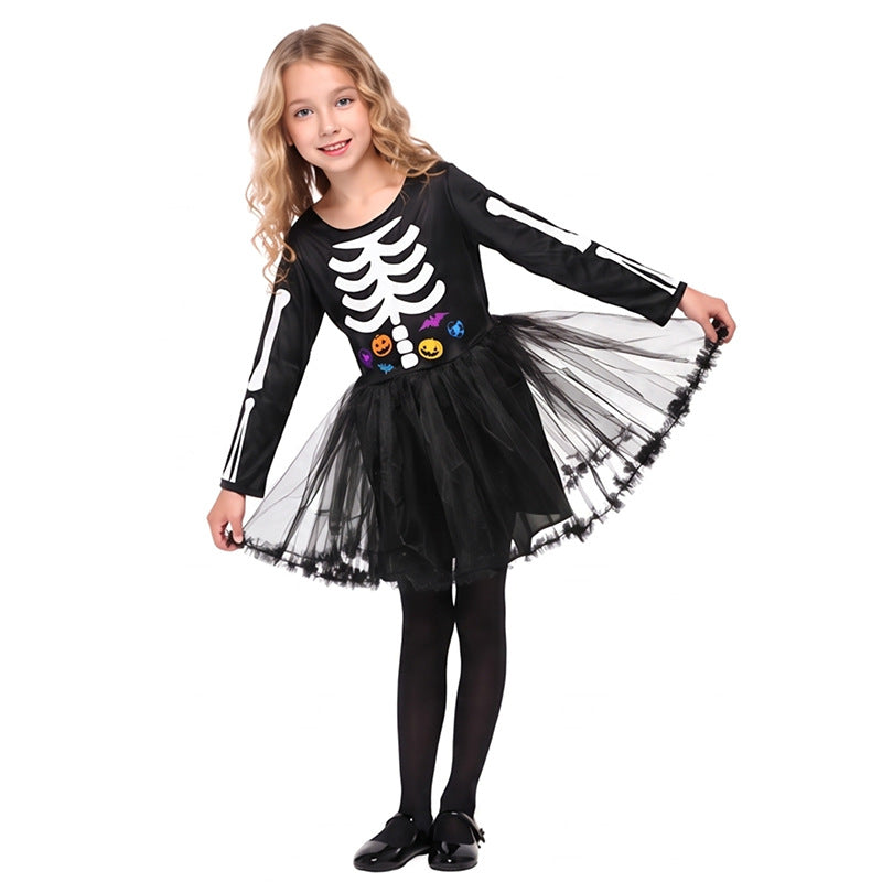 Kids Skeleton Reaper Costume - photo 3