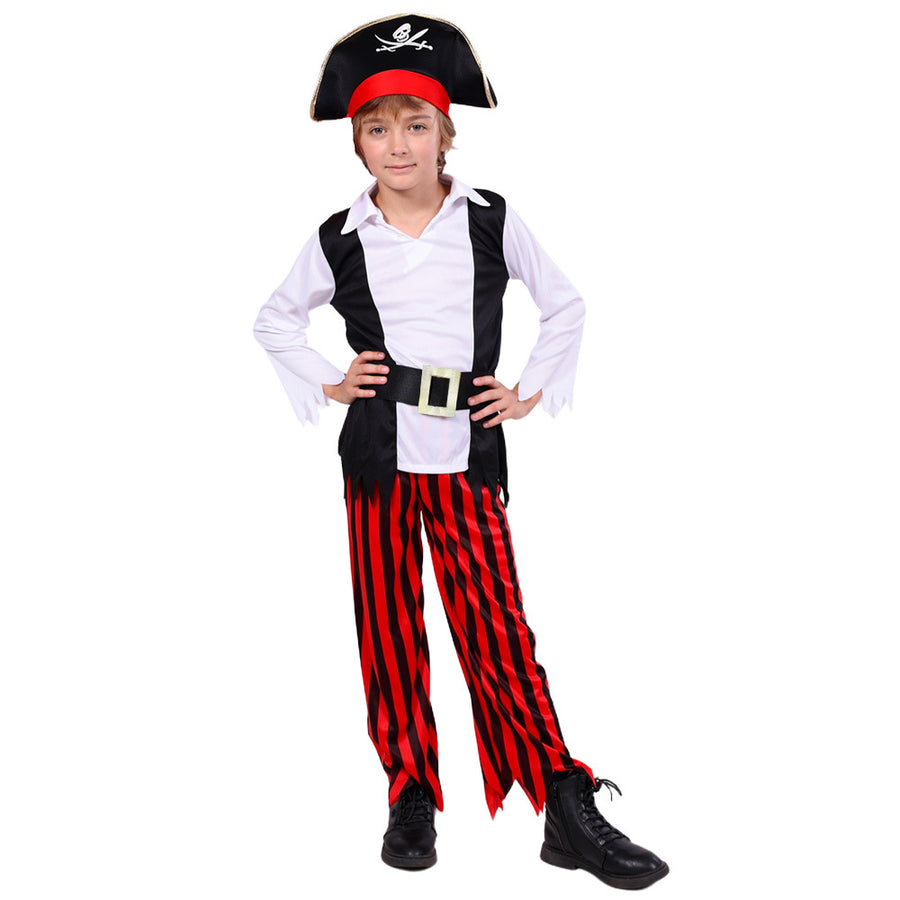 Boys Pirate Costume with Hat - photo 1