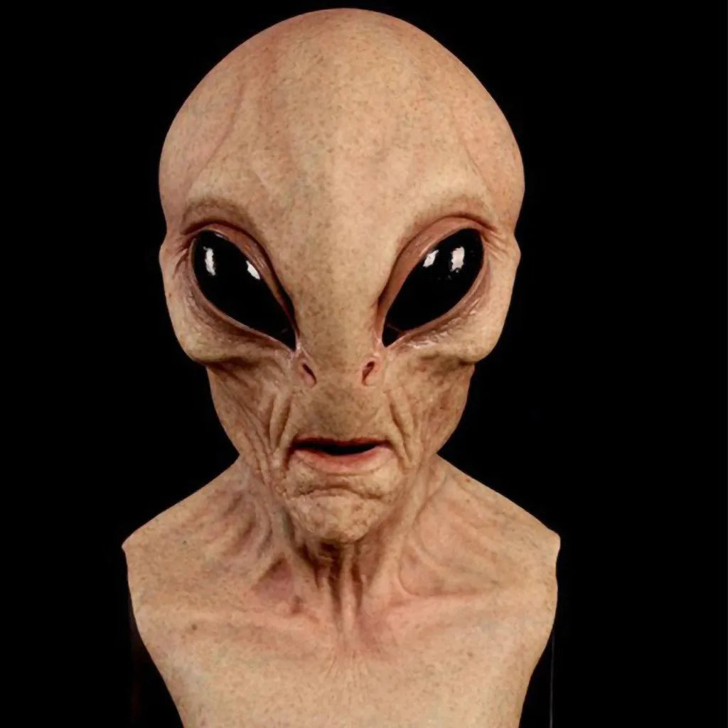 Big-Eye Alien Latex Mask - photo 3