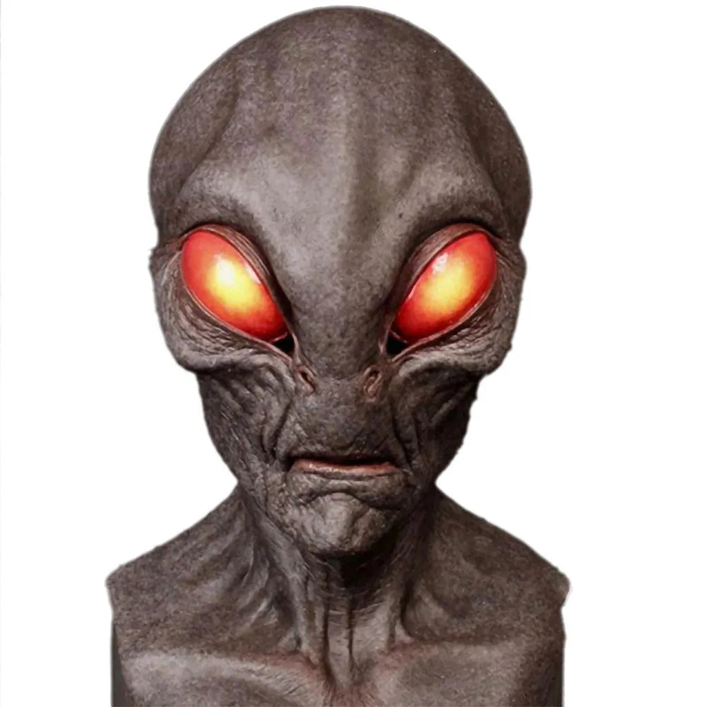 Big-Eye Alien Latex Mask - photo 4