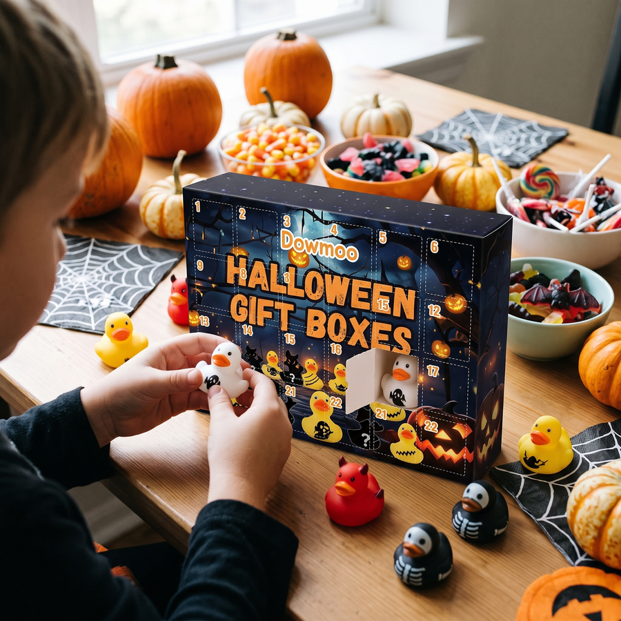 Halloween Duck Blind Box Advent Countdown lifestyle photo