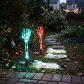 LED Skeleton Hand Ground Stakes lifestyle photo