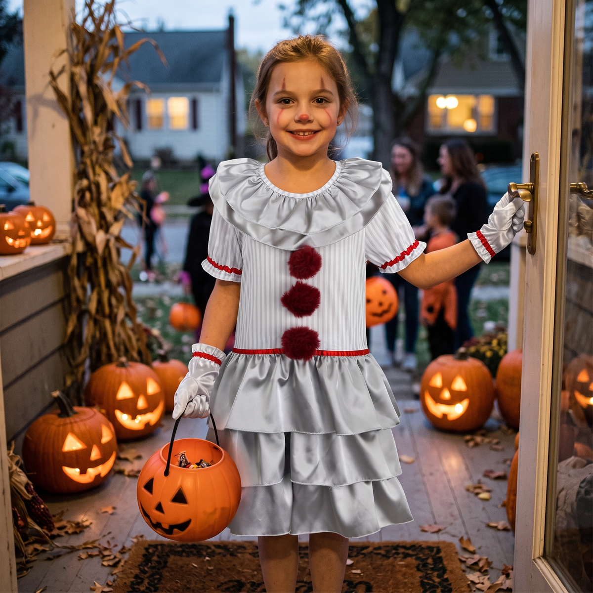 Kids Horror Clown Costume lifestyle photo