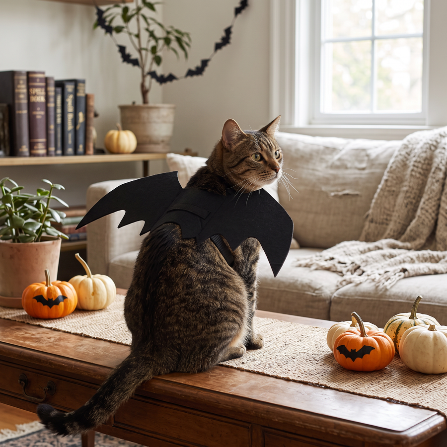 Cat Bat Wings Costume lifestyle photo