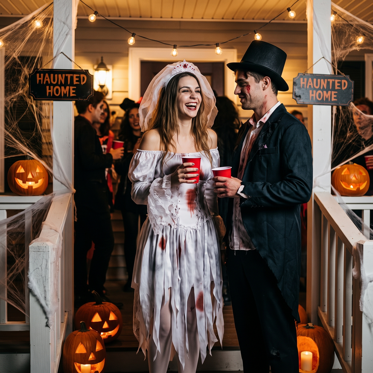 Bloody Ghost Bride Costume lifestyle photo